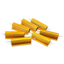 RX24 大功率黃金鋁殼電阻器 10W 25W 50W 100W 全系列 歷史價格詳細信息