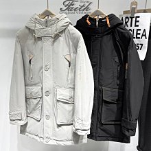 中國風長版鴨絨外套女加長版過膝盤扣韓版寬鬆中大碼輕羽絨連帽大衣 歷史價格詳細信息