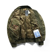 ∵ PRAY FOR FASHION ∴軍事復刻二戰美國空軍ma-1飛行員夾克鋪棉加厚保暖外套 歷史價格詳細信息