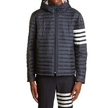 [全新真品代購-F/W22 新品!] MONCLER 藍白紅線條細節 連帽 羽絨外套 Montbeliard 歷史價格詳細信息