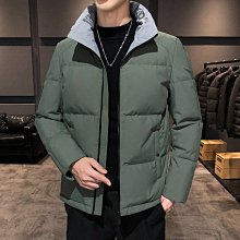 【型男會社】1018 MY 短款迷彩羽絨服男士連帽大衣加厚新款冬裝潮牌男裝外套 歷史價格詳細信息