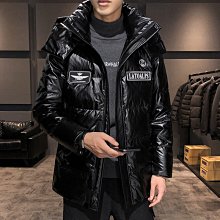 【型男會社】1018 MY 短款迷彩羽絨服男士連帽大衣加厚新款冬裝潮牌男裝外套 歷史價格詳細信息