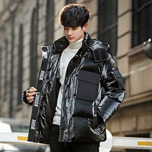 【型男會社】1018 MY 短款迷彩羽絨服男士連帽大衣加厚新款冬裝潮牌男裝外套 歷史價格詳細信息