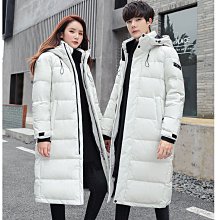 【型男會社】1029 MK 冬季新款羽絨服連帽長款白鴨絨羽絨服男韓版潮流情侶時尚保暖外套 歷史價格詳細信息