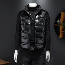 新款雙面馬甲 男秋冬季休閒雙面穿 中年大尺碼外套 刷毛加厚保暖簡約 歷史價格詳細信息