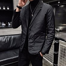 【型男會社】1126 NHXYX 秋冬裝中長款西裝領中長款羽絨服男歐洲站男士保暖棉衣服 歷史價格詳細信息