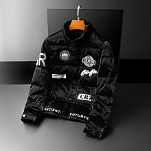 【型男會社】1126 NHXYX 平鋪圖 冬款男士立領亮面羽絨服短款 工藝 價格比較,價格查詢,歷史價格詳細信息