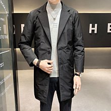 【型男會社】1126 NHXYX 西裝領羽絨服翻領外套男小蜜蜂壓花90白鴨絨 歷史價格詳細信息