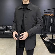 【型男會社】1126 NHXYX 秋冬裝中長款西裝領中長款羽絨服男歐洲站男士保暖棉衣服 歷史價格詳細信息