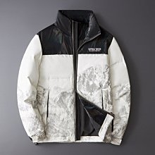 【型男會社】1126 NHXYX 冬款男士立領亮面羽絨服短款 多標重工藝 歷史價格詳細信息