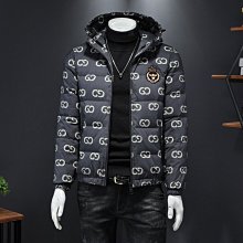 【型男會社】1126 NHXYX 冬款男士立領亮面羽絨服短款 多標重工藝 歷史價格詳細信息