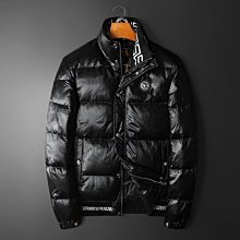 【型男會社】1126 NHXYX 冬款男士立領亮面羽絨服短款 多標重工藝 歷史價格詳細信息