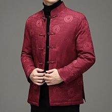 中老年父裝羽絨服男中長款加厚男士派剋大衣新款冬季商務外套加大碼RZE2 歷史價格詳細信息