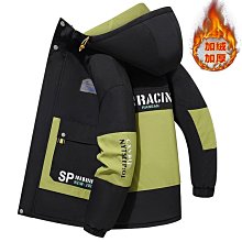 男秋冬外套 厚外套 男士外套 百搭休閒韓版外套夾克外套 派克大衣男生外套 純色戶外保暖棉服棉衣男生上衣 歷史價格詳細信息