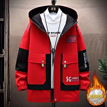 男生秋冬外套 厚外套 男士外套 百搭休閒韓版外套夾克外套 中長款型男男生外套 連帽派克服保暖棉服棉衣男生上衣 歷史價格詳細信息