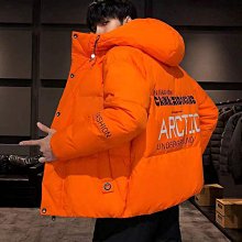 男秋冬外套 厚外套 男士外套 百搭休閒韓版外套夾克外套 派克大衣男生外套 純色戶外保暖棉服棉衣男生上衣 歷史價格詳細信息