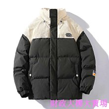 韓版 立領 羽絨外套 黑色 粉色 鋪棉外套 保暖 加厚 防風 情侶裝 中性 男女通款 歷史價格詳細信息