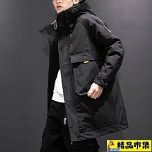 羽絨服外套男 棉服外套男 新款羽絨服男加厚青年派克工裝羽絨服長 歷史價格詳細信息