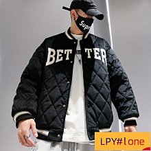 外套 秋冬男款外套 男外套 連帽外套 ins韓版寬松夾克男秋冬季權志龍明星同款毛呢子棒球服外套女情侶 歷史價格詳細信息