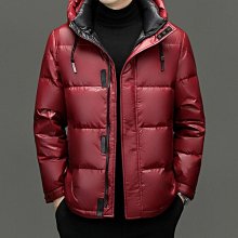 秋冬季新款男士連帽加厚純色羽絨棉服大碼休閒百搭棉衣男 歷史價格詳細信息