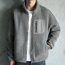 男秋冬季新款羔羊絨外套男士翻領潮流男裝冬裝薄款外套羔羊絨男士夾克秋冬季休閒搖粒絨外套男加肥加大尺碼抓絨衣男女情侶 歷史價格詳細信息