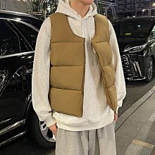 男士馬甲 棉馬甲男 冬季馬甲外套 無袖棉服 外穿棉衣馬甲 精品男裝  冬季立領羔羊毛領男士休閒拼接羽絨棉馬甲工裝潮流 歷史價格詳細信息