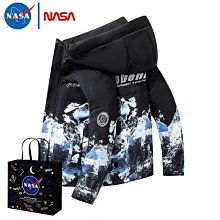 nasa羽絨服男生冬季ins潮流潮牌中長款毛領大衣過膝外套加肥加大-名流 歷史價格詳細信息