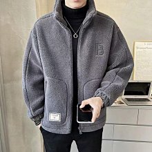 秋冬季羊羔絨外套男潮牌帥氣初中學生羊羔毛普江棉服情侶休閒衛衣 JJLM 歷史價格詳細信息