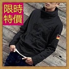 男款夾克 軍裝 高檔-拼皮多口袋時尚工裝男外套62o26[韓國進口][米蘭精品] 歷史價格詳細信息