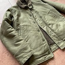 THURS DECK JACKET  海軍甲板外套 全新未穿  SZ L號 （也可交流換綠色板本） 歷史價格詳細信息