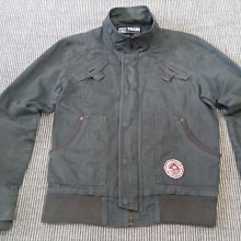 BIG TRAIN 墨達人深藍色刷色立體抓褶刺繡中腰牛仔褲 S號 歷史價格詳細信息