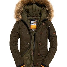 跩狗嚴選 極度乾燥 Superdry M51 N3B 長版 復古 黑 飛行 軍裝夾克 外套 純棉 風衣 連帽 派克大衣 歷史價格詳細信息