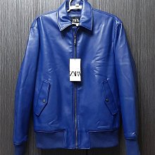 Zara 深藍薄款羊毛混紡西裝外套 秋冬兩側開衩修身剪裁西裝外套 180/96A 歷史價格詳細信息