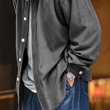 馬登工裝美式復古提花針織深灰色襯衫長袖條絨外套襯衣落肩袖男寸-KBY科貝 價格比較,價格查詢,歷史價格詳細信息