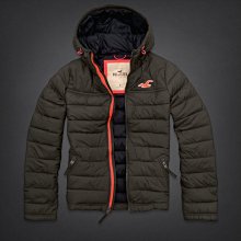 HOLLISTER 鋪棉連帽外套 322-222-0265-011  MY-麋鹿嚴選全新真品 AF A&F 海鷗 歷史價格詳細信息