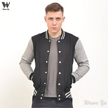 [新品]-棒球外套-品牌LOGO印花-長袖厚棉刷毛口袋外套-黑色-女版 (尺碼XS-XL) [Wawa Yu品牌服飾] 歷史價格詳細信息