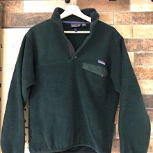 Patagonia Fleece ZipUp lined jacket 美國製 S 藍 黑 綠 12 撞色尼龍內刷毛外套 歷史價格詳細信息