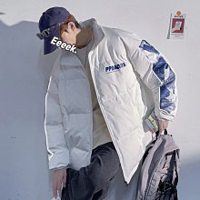 【型男會社】1029 MK 冬季新款羽絨服連帽長款白鴨絨羽絨服男韓版潮流情侶時尚保暖外套 歷史價格詳細信息