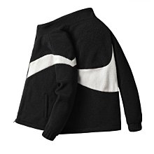 Nike 耐吉 毛毛外套 NSW 短版 女款 雙面穿 米白 白 寬鬆 飛行外套 小勾 長袖 FB8693-133 歷史價格詳細信息