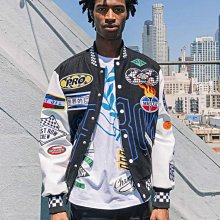 ????預購????粉白色棒球服女春秋新款寬鬆美式百搭原宿日系冬季夾克外套0207o 歷史價格詳細信息