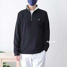 NAUTICA 夾克 長袖 ¼ Zip 半拉鍊外套 輕刷毛 上衣 衣著 帆船 外套【K3774Y】《美國大衛》 價格比較,價格查詢,歷史價格詳細信息
