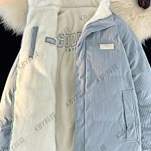 雙面穿羽絨棉衣男士秋冬潮牌加厚保暖面包棉服高級感痞帥外套男生-KBY科貝 歷史價格詳細信息
