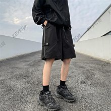 美式機能沖鋒褲高街男生春秋大碼工裝褲多口袋潮牌直筒休閑長褲子-心願便利店 歷史價格詳細信息