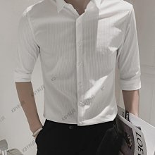 長袖襯衫男夏季潮牌小眾襯衫港風ins潮高級感~時尚男裝 歷史價格詳細信息