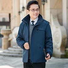 爸爸款男士派克服可拆卸獺兔毛內膽真狐貍毛商務休閑時尚皮草外套皮草外套 歷史價格詳細信息