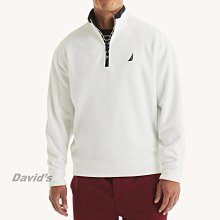 NAUTICA 夾克 長袖 ¼ Zip 半拉鍊外套 輕刷毛 上衣 衣著 帆船 外套【K3774Y】《美國大衛》 歷史價格詳細信息
