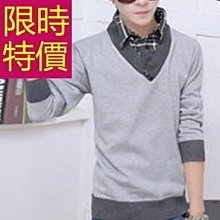 長袖毛衣品味優雅-率性日系假兩件式男襯衫 4色59ac7[韓國進口][米蘭精品] 歷史價格詳細信息