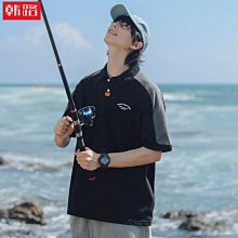 拼接短袖polo衫男 2色M-3XL 夏季潮牌t恤 美式復古撞色 插肩袖短袖體恤 男士上衣 歷史價格詳細信息