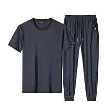 男T恤 襯衫男冰絲九分褲 品質+新款夏季彈力休閑褲男透氣薄款潮流速干薄款實體 歷史價格詳細信息