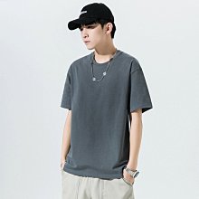 男士短袖t恤 夏季純棉休閑街頭潮牌韓版寬松簡約潮流百搭半袖 歷史價格詳細信息